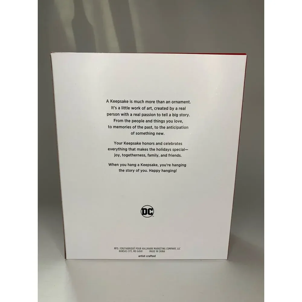 Hallmark Christmas Ornament 2021 DC Comics Zack Snyder Justice League Superman